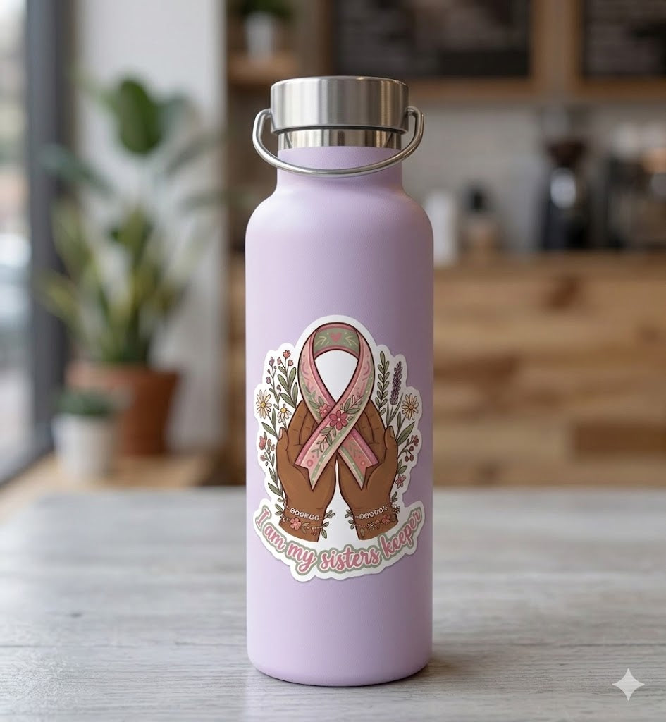 My Sisters Keeper Breast Cancer Sticker